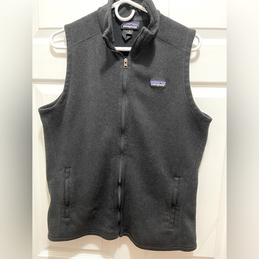 Patagonia Women’s Black Better Sweater Fleece Vest - Size XL